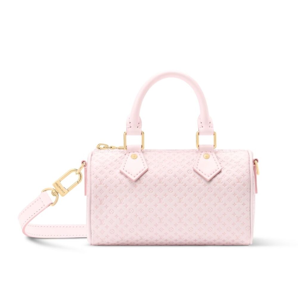 Louis Vuitton Nano Speedy Light Pink 16cm M29414