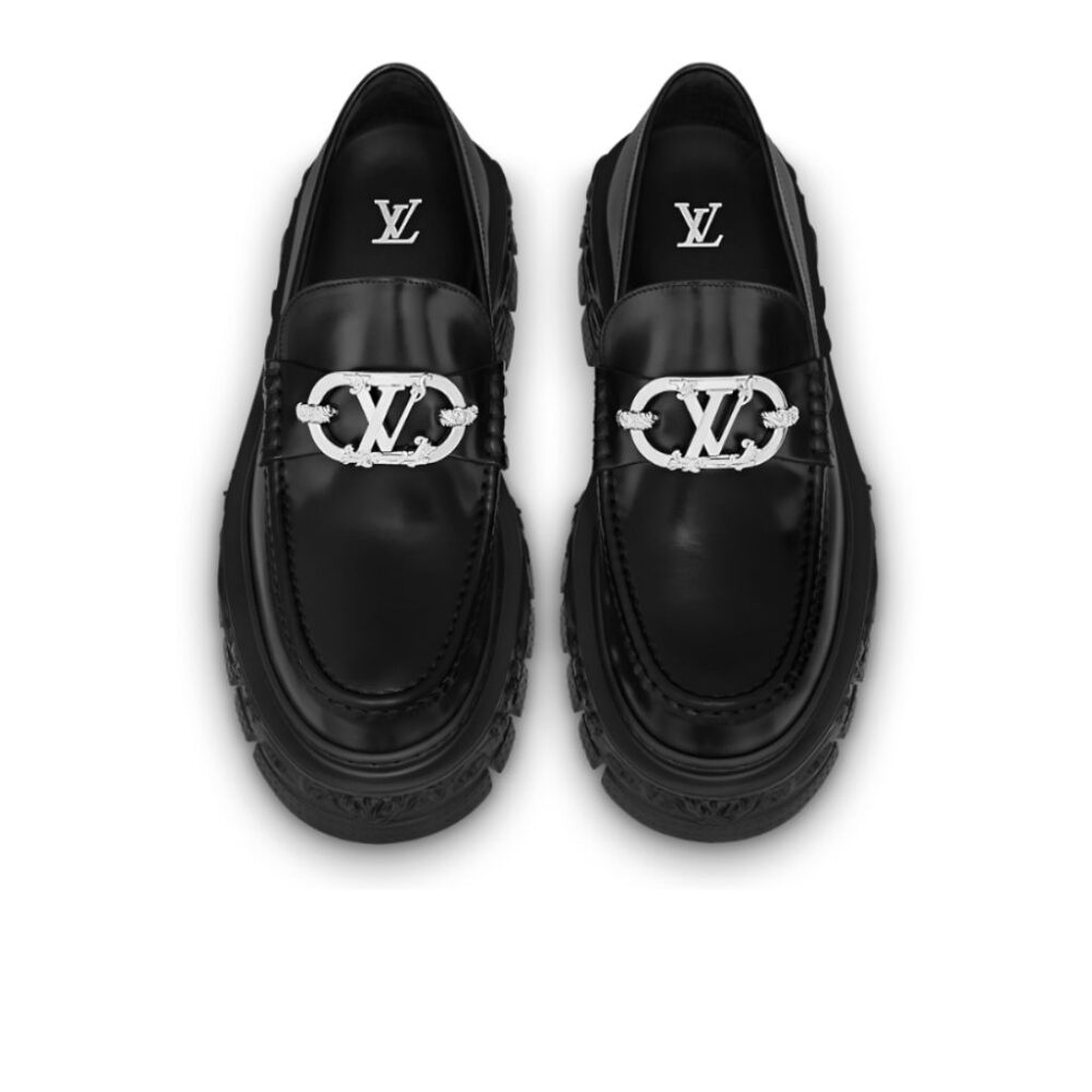 Louis Vuitton Baroque Loafers Black 1AB8UL