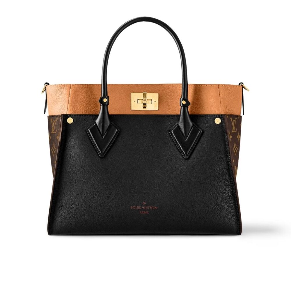 Louis Vuitton On My Side MM Black 30Cm M53823