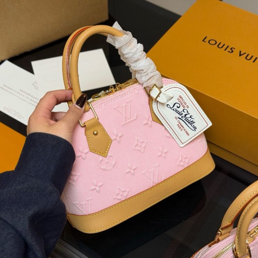 Alternative view of Louis Vuitton Alma BB Pink Monogram 25Cm M2A378