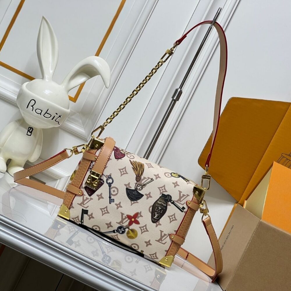 Alternative view of Louis Vuitton Flight Mode Side Trunk MM Cream 21Cm M29355