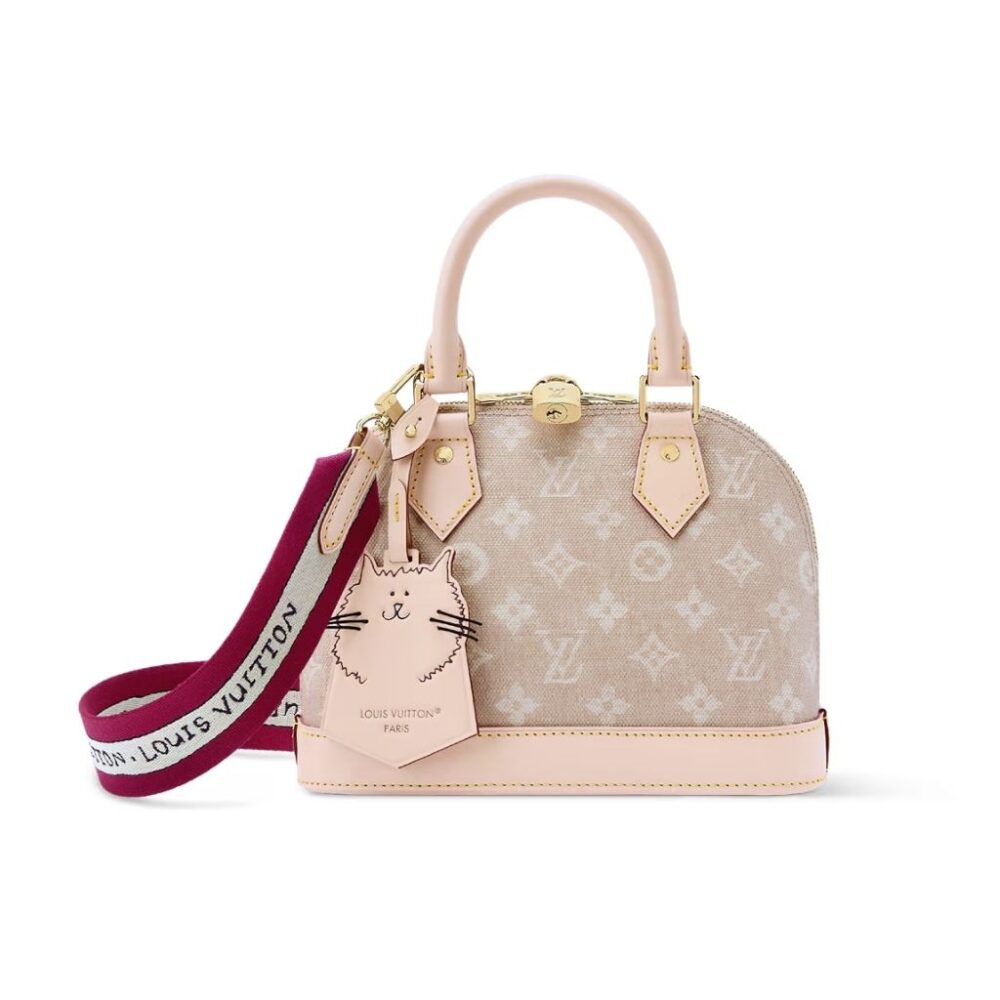 Louis Vuitton Travels With Grace Coddington Alma BB Gray 24Cm M25728