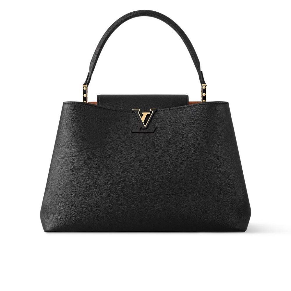 Louis Vuitton Capucines GM Souple Black 38Cm M21787