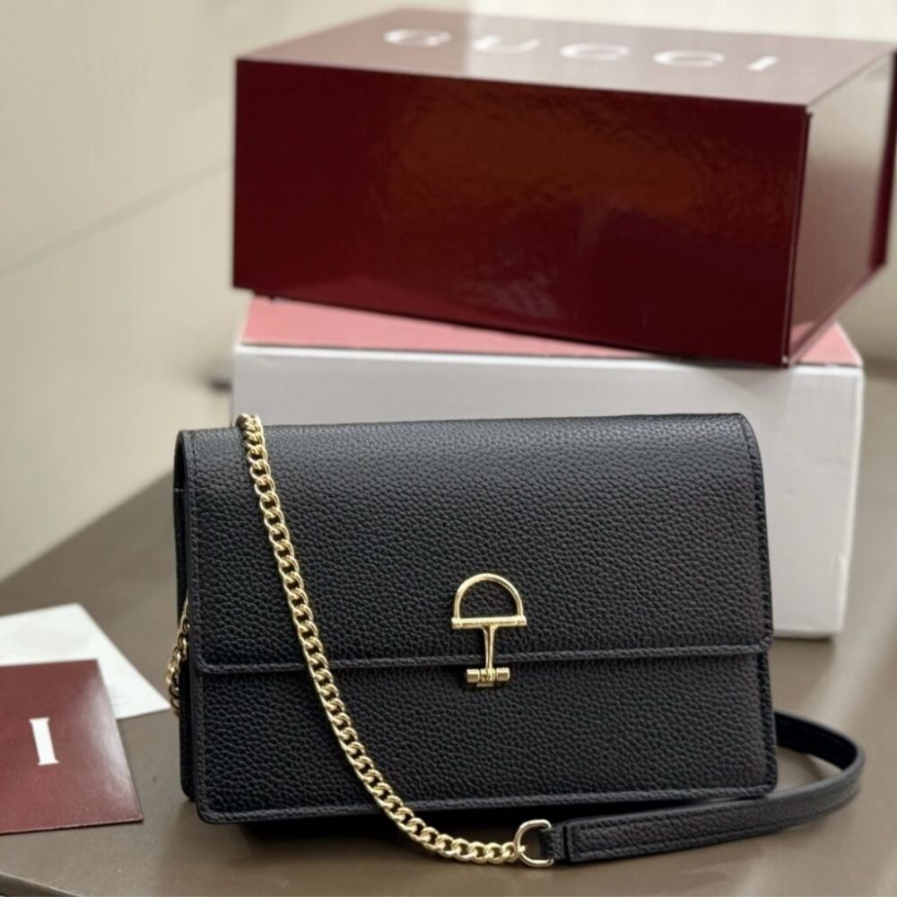 Alternative view of Gucci Softbit Continental Wallet Black Leather 20Cm 828147 AAEAO 1000