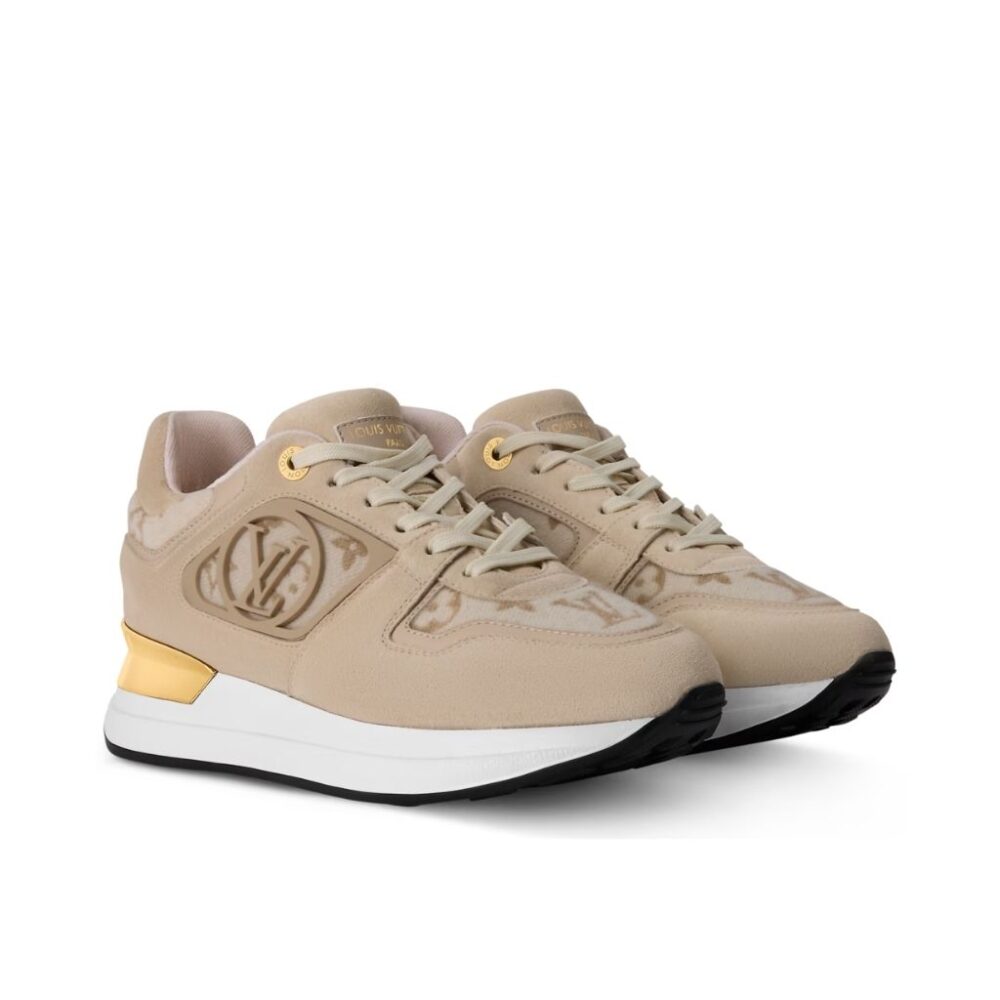 Louis Vuitton Flight Mode Neo Run Away Sneaker Beige 1AIEDU
