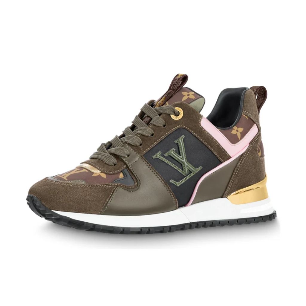 Louis Vuitton Run Away Sneaker Green And Brown Monogram 1AAP4L