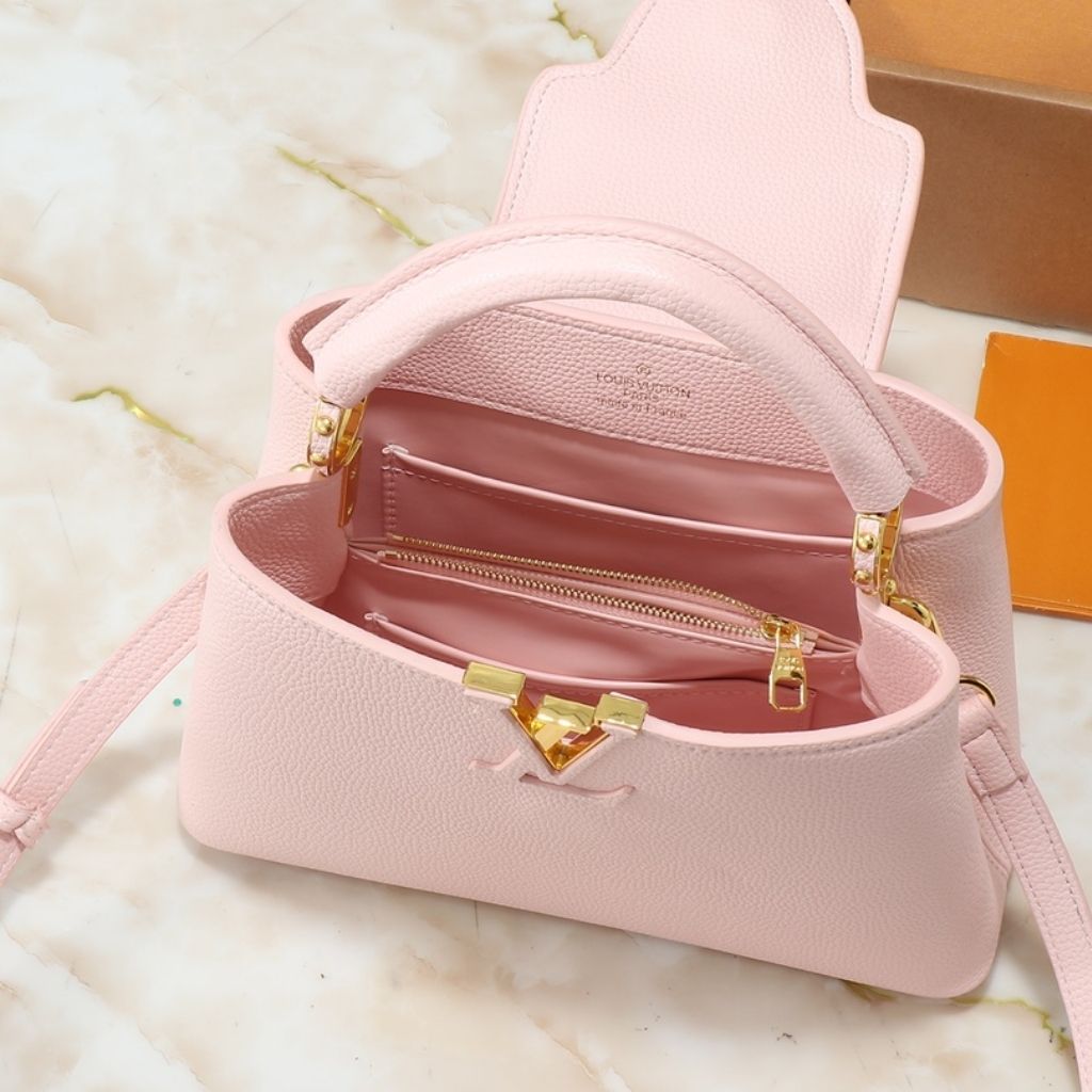 Louis Vuitton Capucines BB Pink 27Cm M24740 - Image 7