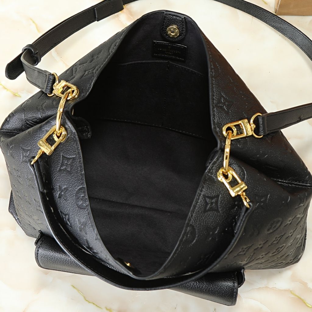 Louis Vuitton Hobo Metis Black 35cm M27189 - Image 9