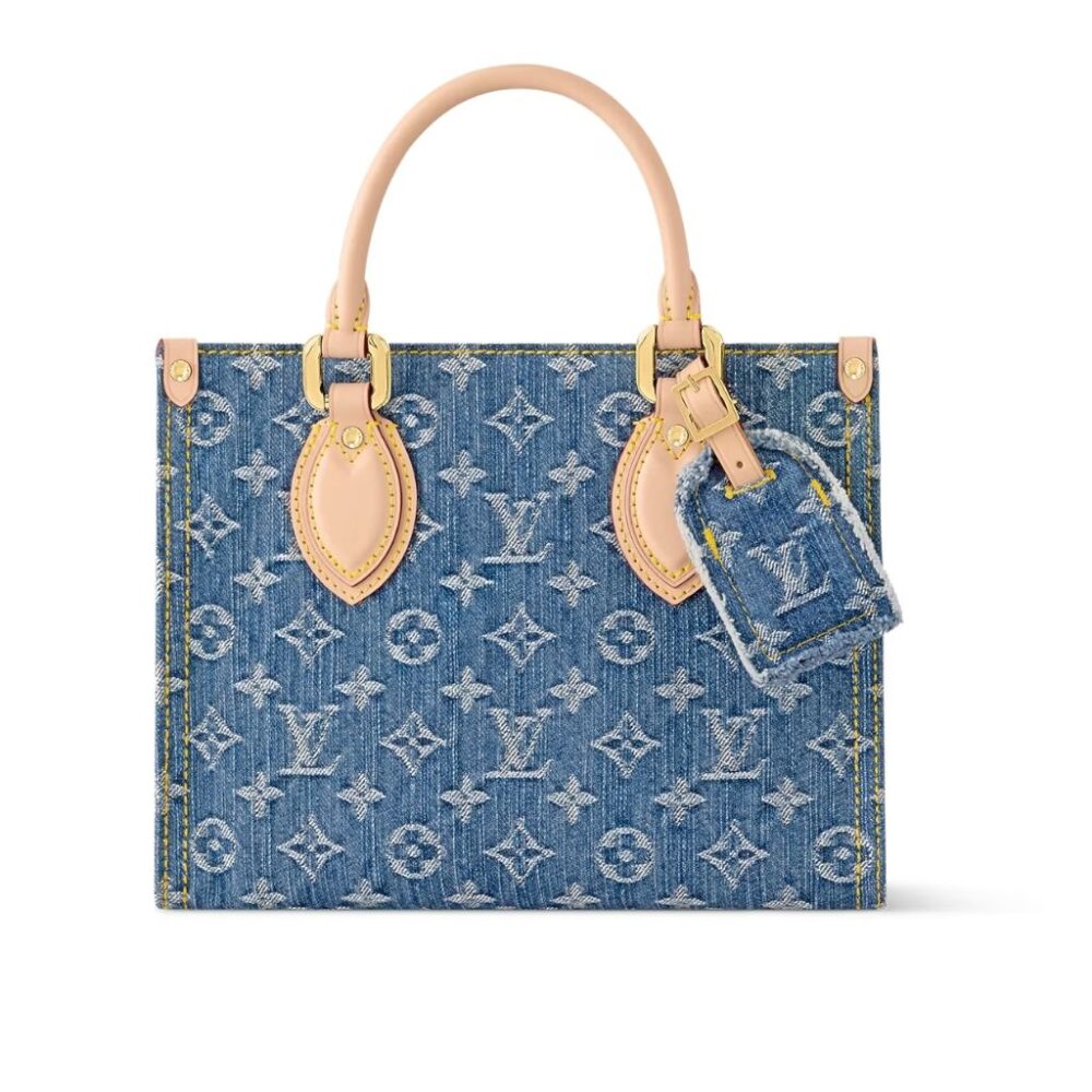 Louis Vuitton OnTheGo PM Blue Denim 25cm M14633