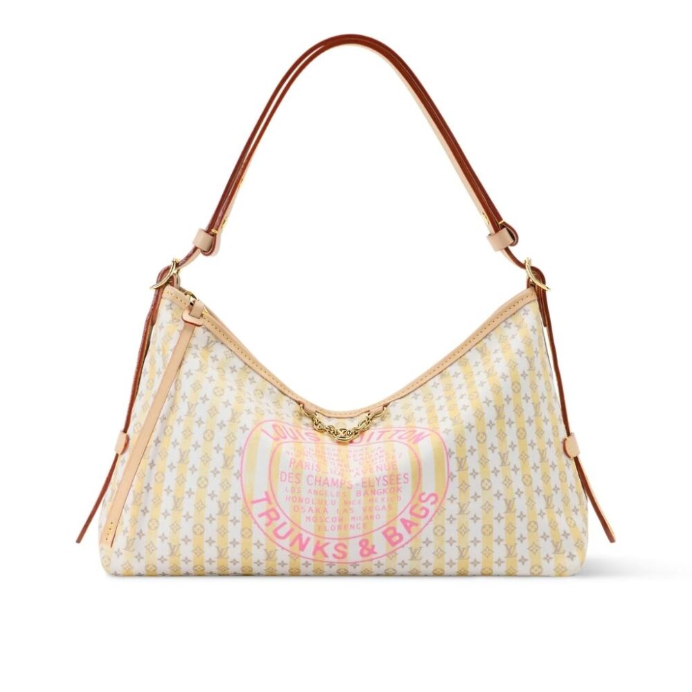 Louis Vuitton Carryall East West Rose 34cm M29139