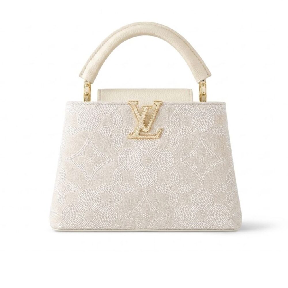 Louis Vuitton Flower Garden Animation Capucines Mini Cream 21Cm M14389