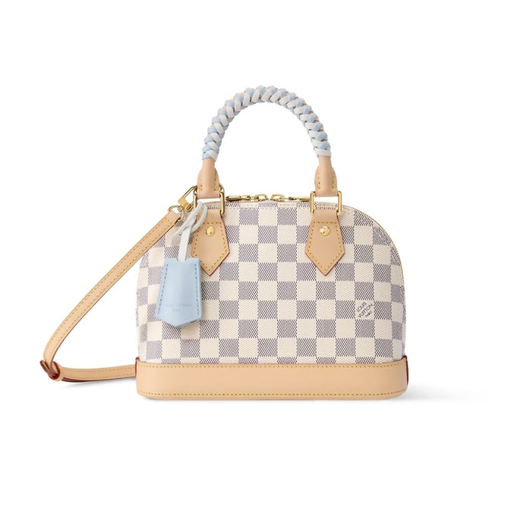 Louis Vuitton Alma BB Damier Azur Gray 24cm N40902