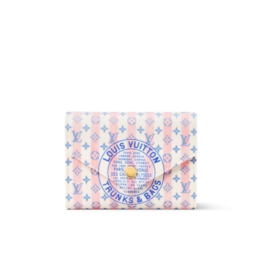 Louis Vuitton Victorine Wallet Pink 12cm M29461