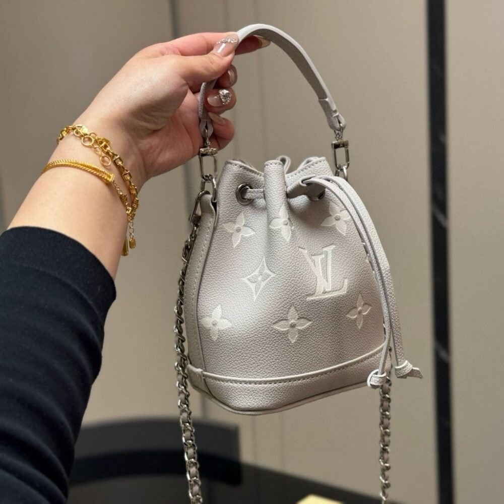 Alternative view of Louis Vuitton Nano Noe Gray 16cm M46291