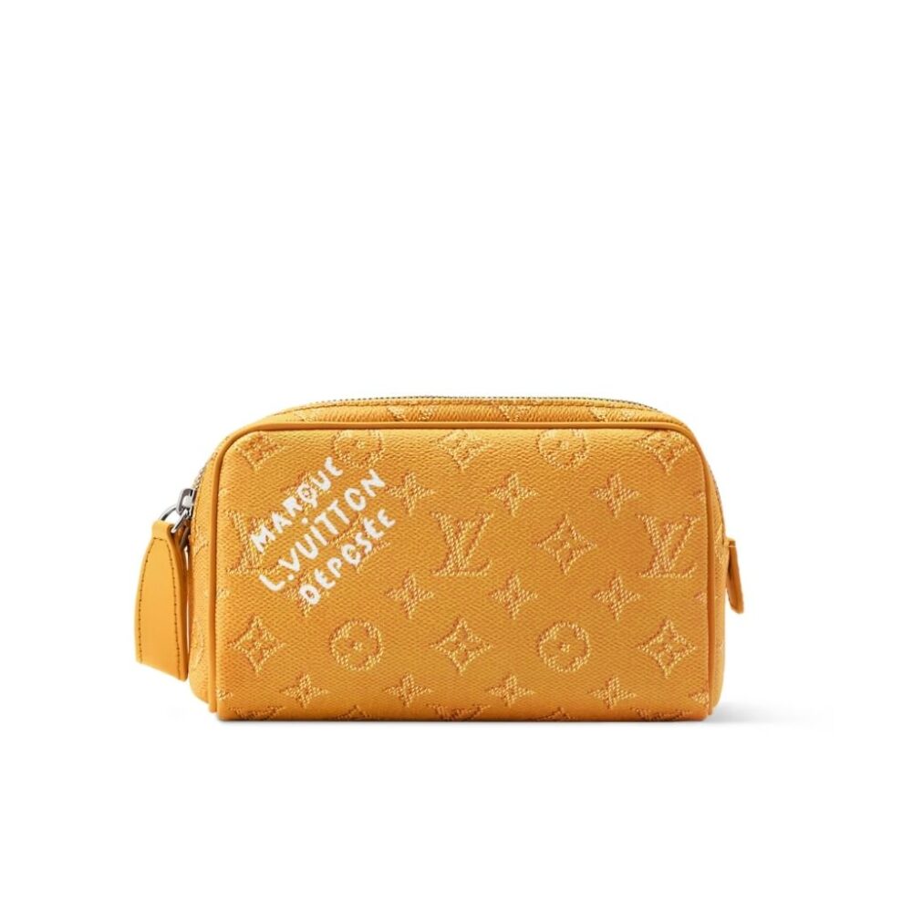 Louis Vuitton Mini Dopp Kit Dark Yellow 27cm M27158