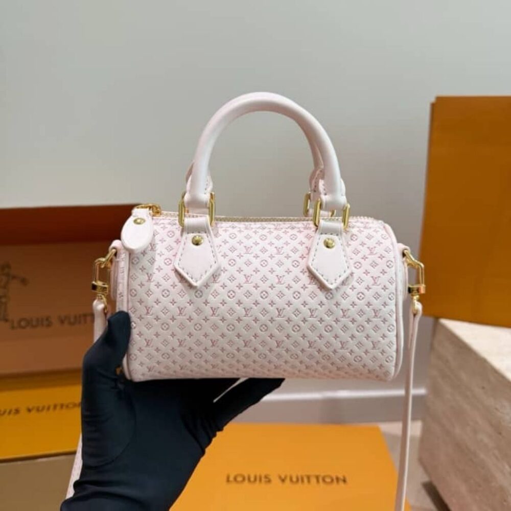 Alternative view of Louis Vuitton Nano Speedy Light Pink 16cm M29414