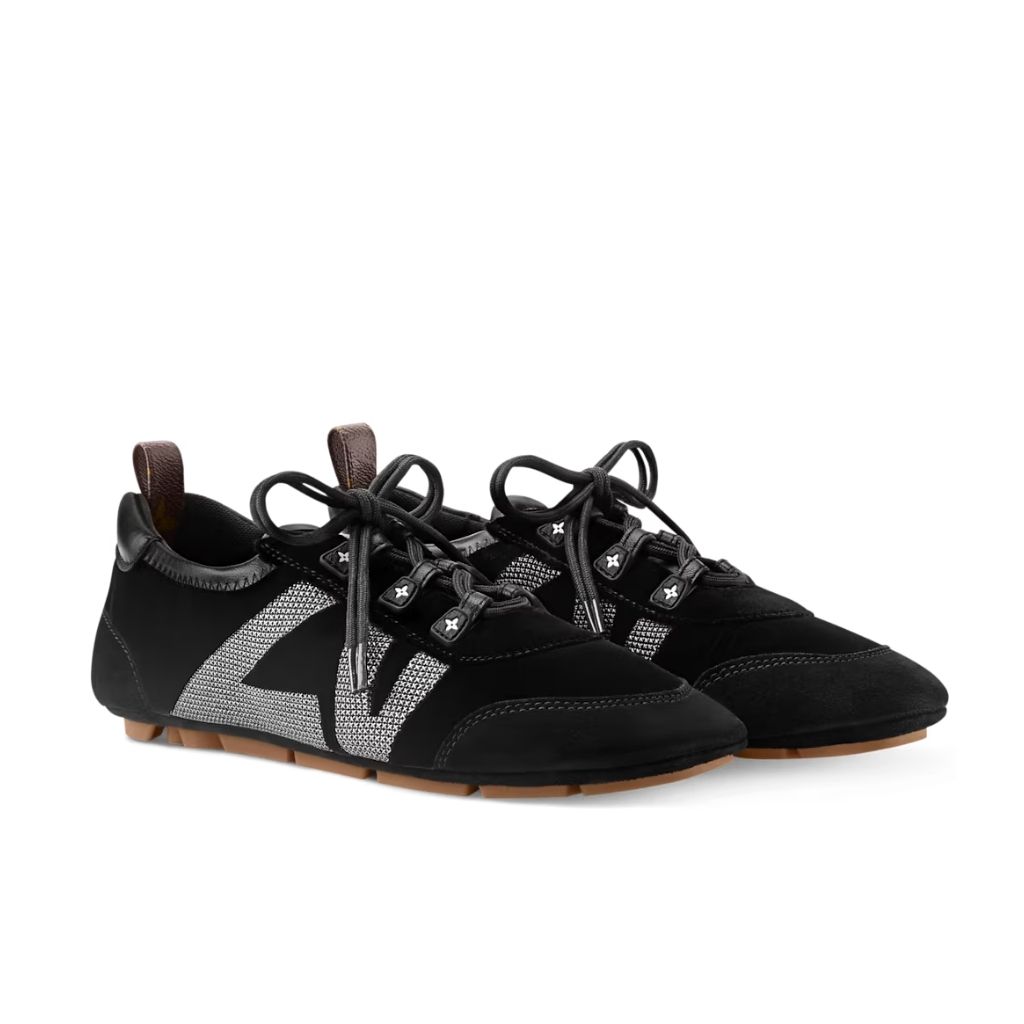 Louis Vuitton LV Sneakerina Silver Black 1AIVGH