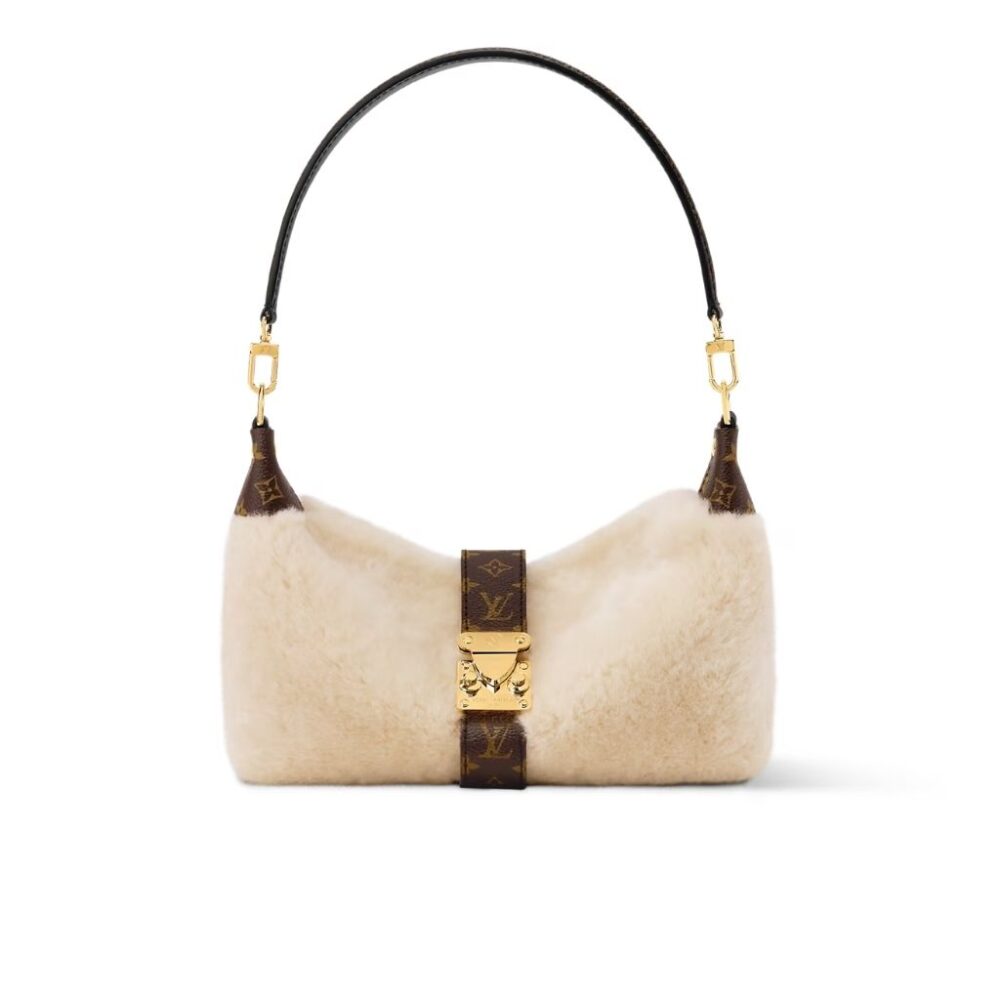 Louis Vuitton Ski Pochette Mia Cream 25Cm M26245