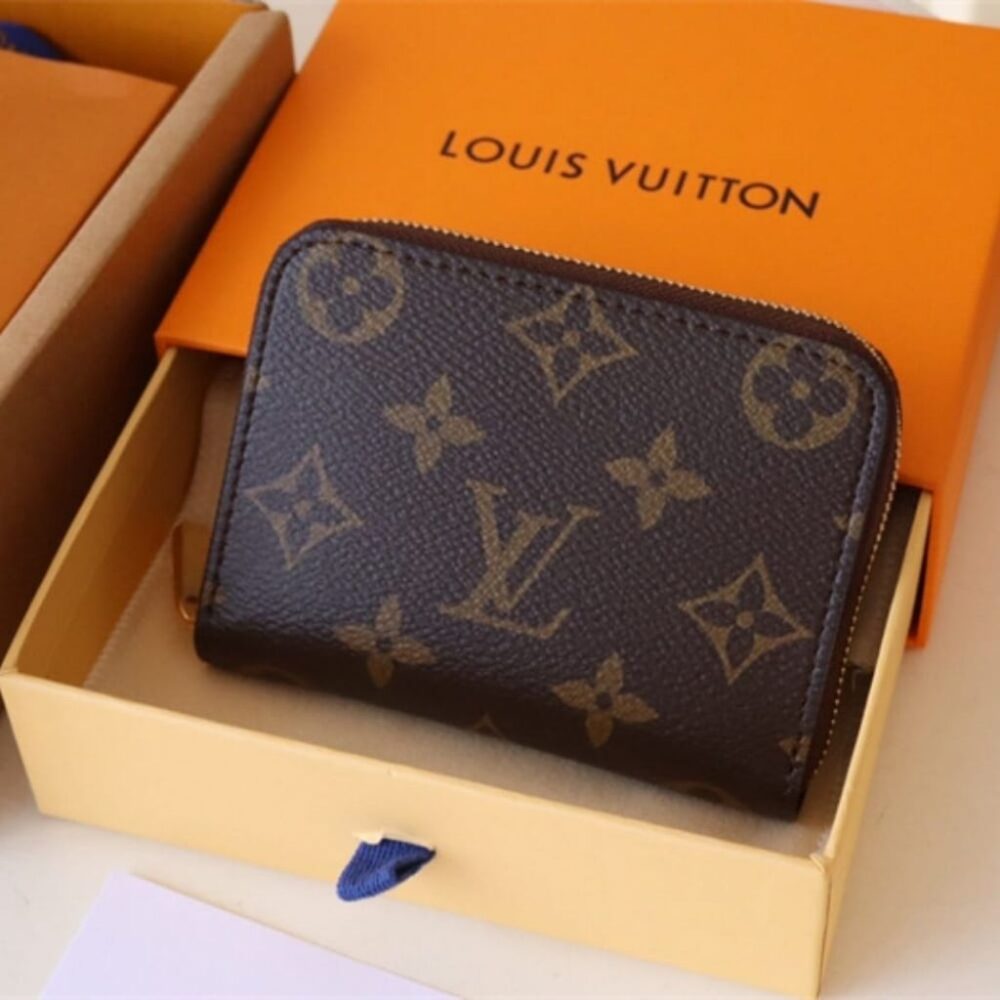 Alternative view of Louis Vuitton Zippy Coin Wallet Brown 11Cm M60067