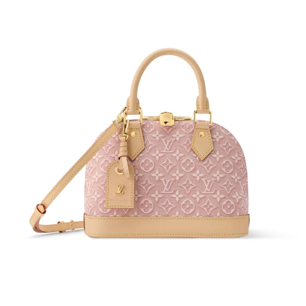 Louis Vuitton Alma BB Pink Monogram 25Cm M2A378