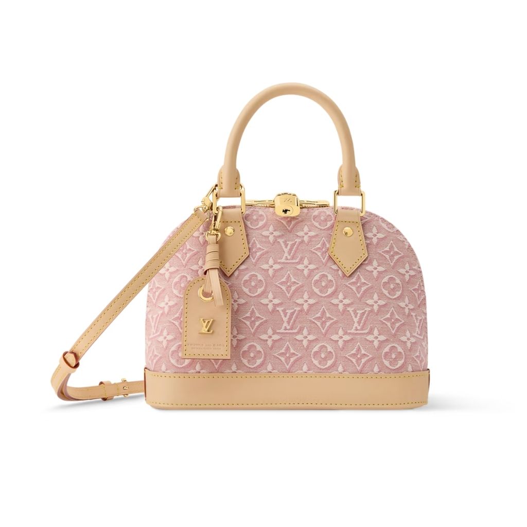 Louis Vuitton Alma BB Pink Monogram 25Cm M2A378