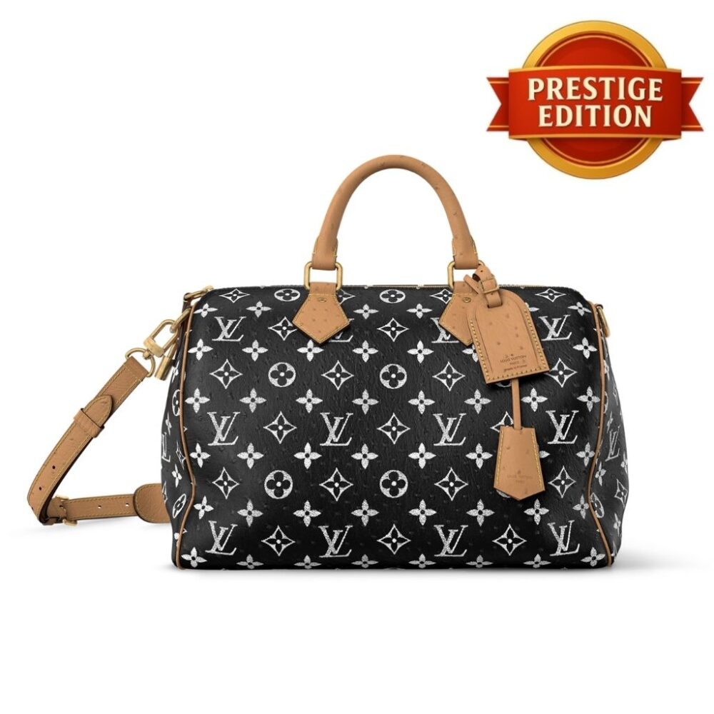 Prestige Edition - Louis Vuitton Speedy P9 30 Black Multi-Colored 30Cm N88229