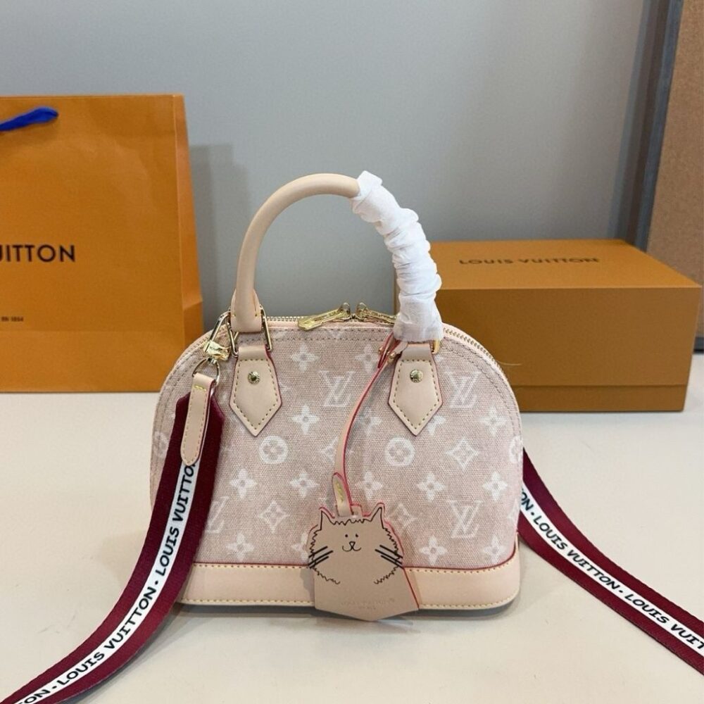 Alternative view of Louis Vuitton Travels With Grace Coddington Alma BB Gray 24Cm M25728