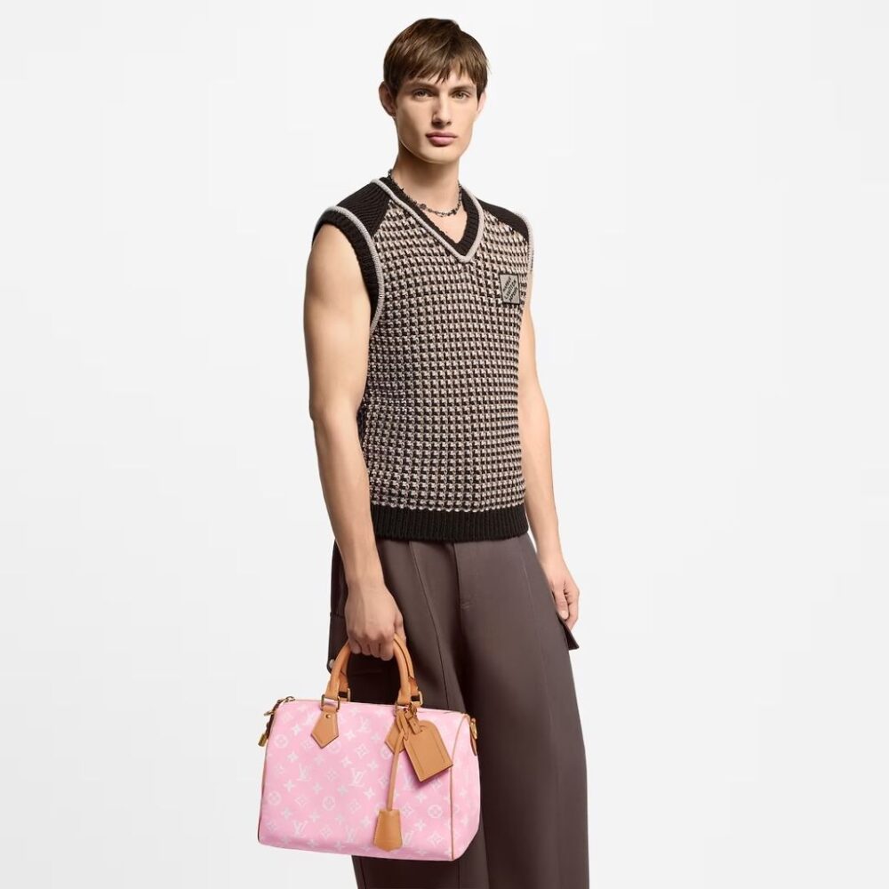 Alternative view of Prestige Edition - Louis Vuitton Speedy P9 Bandouliere 30 Bag Candy Pink 32Cm M13914