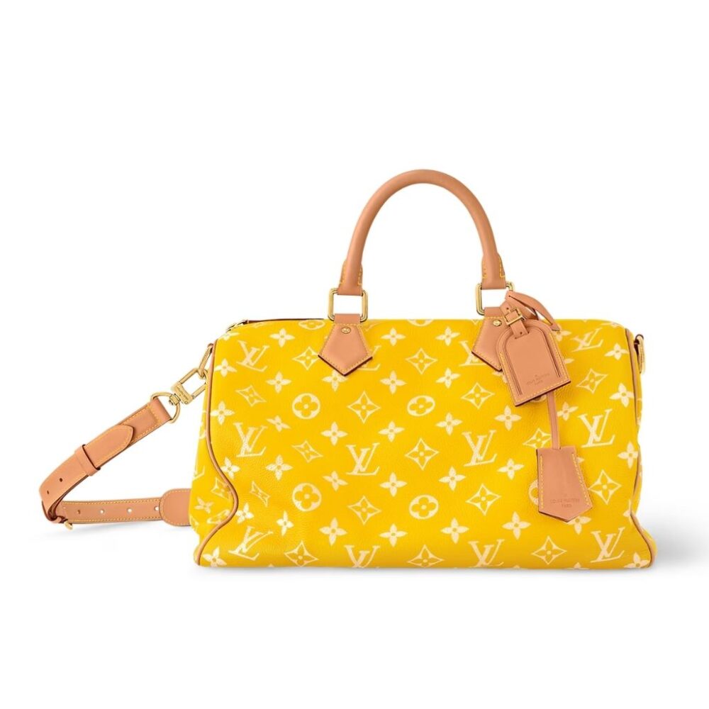 Louis Vuitton Speedy P9 Bandouliere 40 Yellow 40Cm M24419