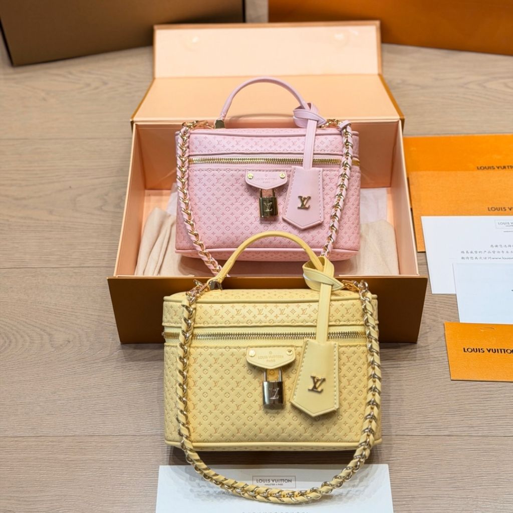 Louis Vuitton Vanity Chain Pouch Pink 19Cm M29344 - Image 7