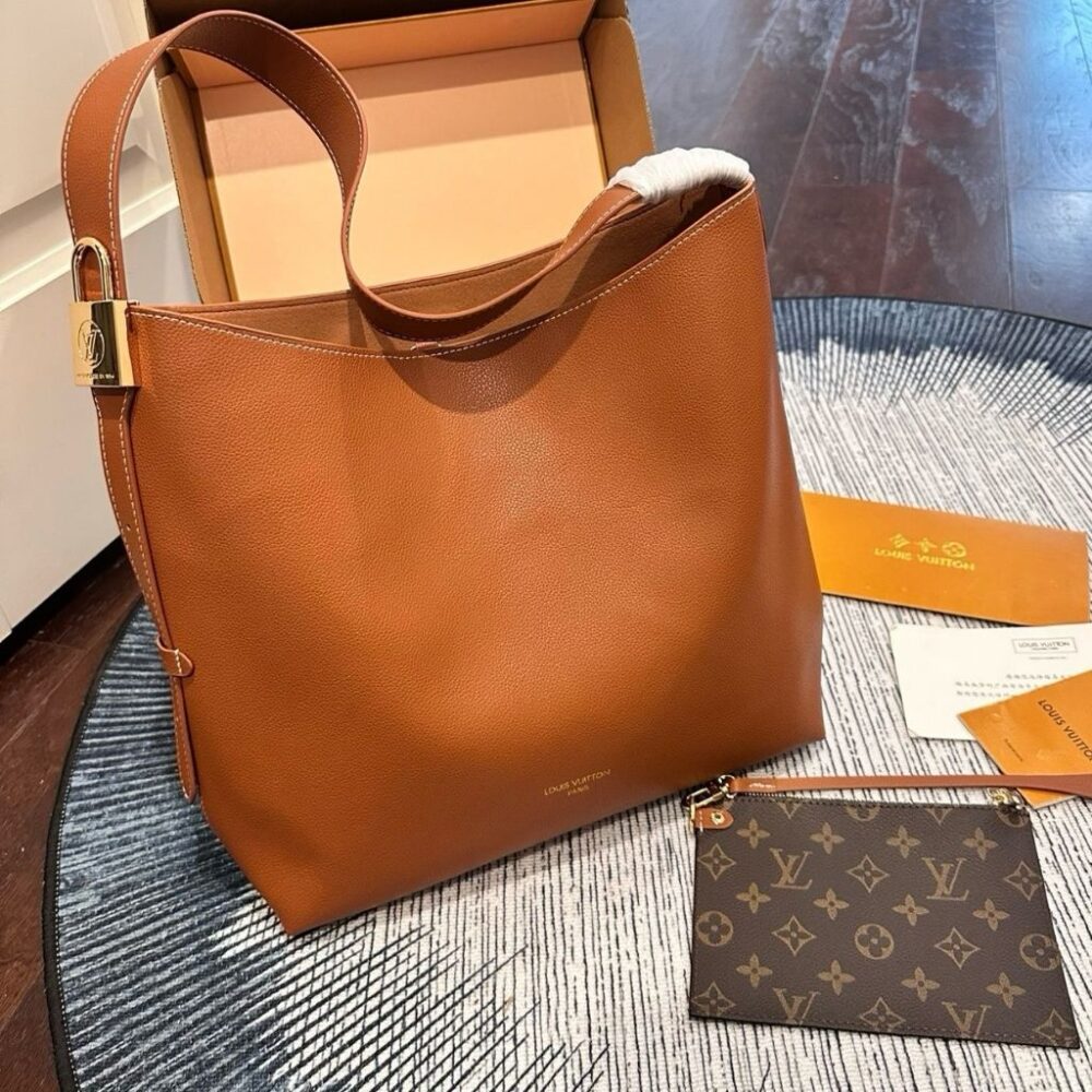 Alternative view of Louis Vuitton Low Key Hobo PM Dark Brown 21Cm M25354