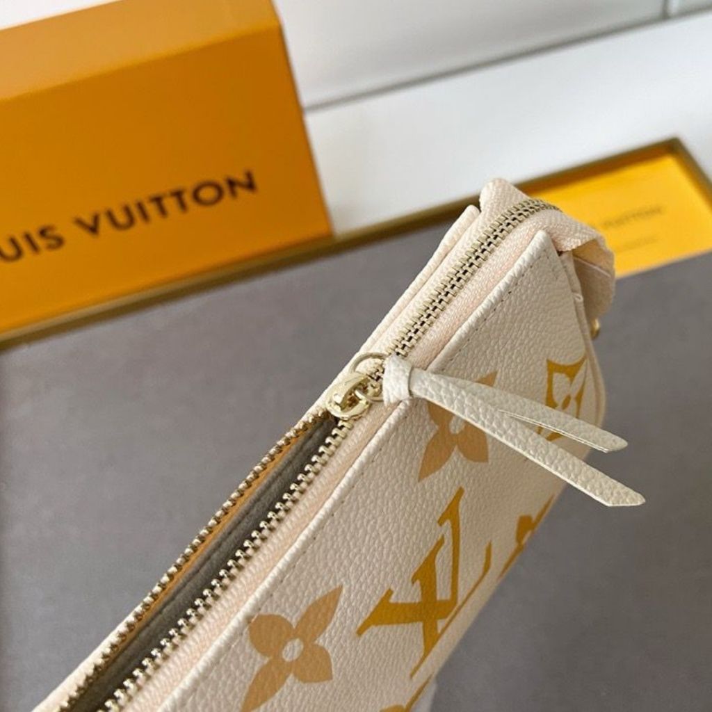 Louis Vuitton Mini Pochette Accessoires Yellow Multi-Colored 15.5Cm - Image 7