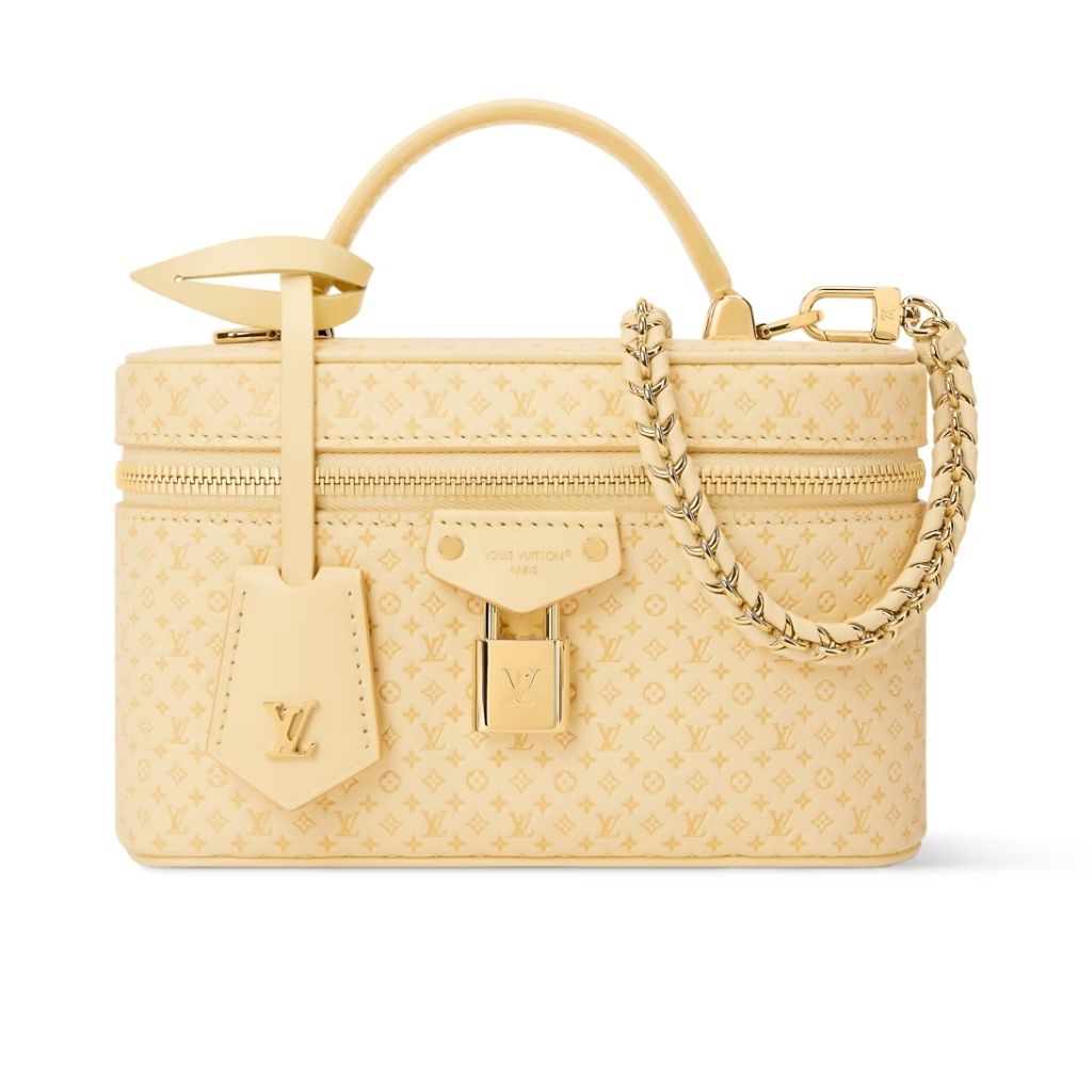 Louis Vuitton Vanity Chain Pouch Yellow 19Cm M29051