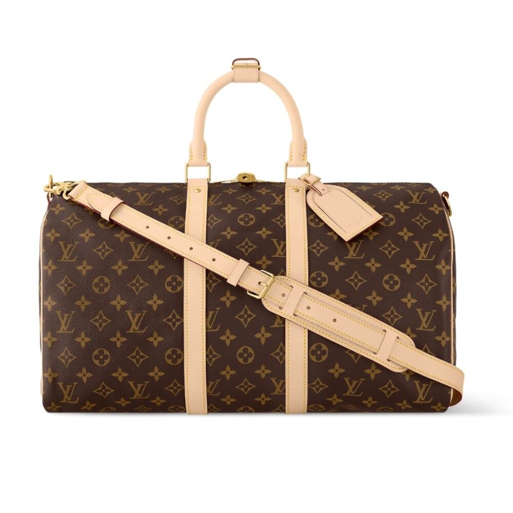 Louis Vuitton Keepall Bandouliere 45 Brown 45Cm M41418