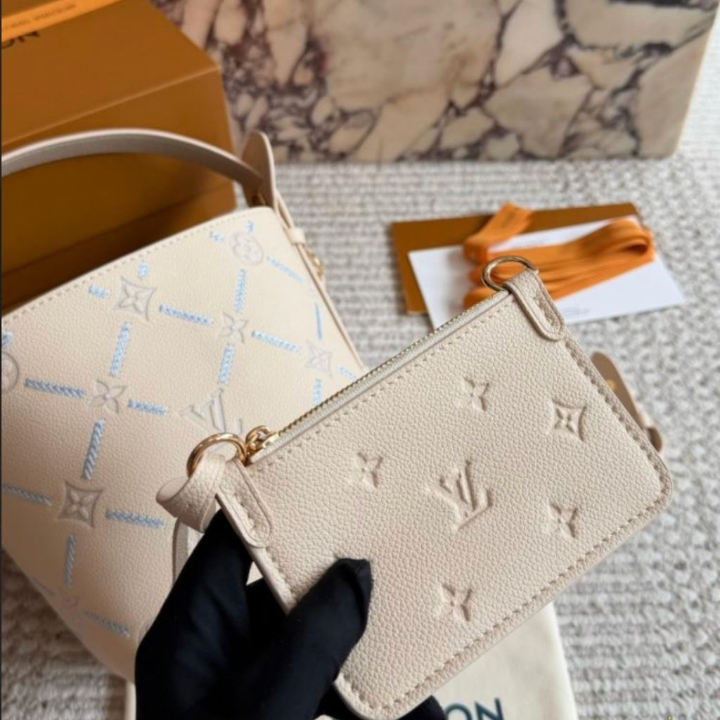 Louis Vuitton All In BB Cream Monogram Empreinte Leather 16Cm M28910 - Image 5
