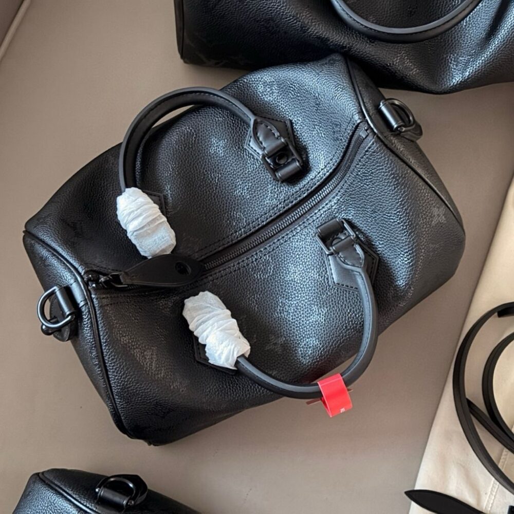 Alternative view of Louis Vuitton Keepall Bandouliere Black Monogram 30cm M28370