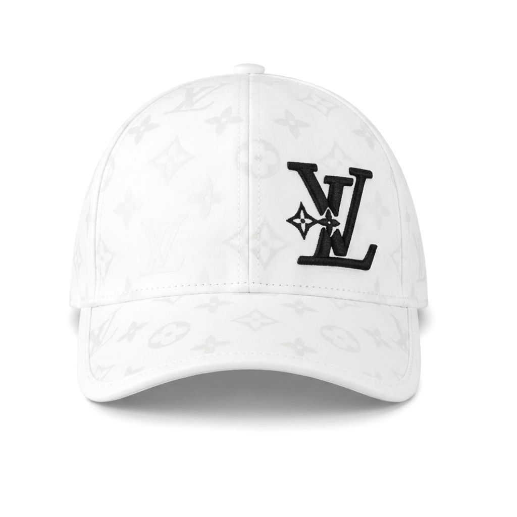 Louis Vuitton Smash Cap White M7608L