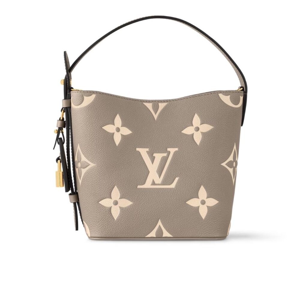 Louis Vuitton All In BB Gray Monogram Empreinte Leather 16Cm M13045