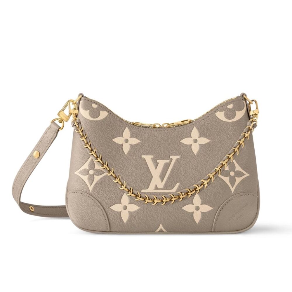 Louis Vuitton Boulogne PM Gray Monogram Empreinte Leather 26Cm M13224