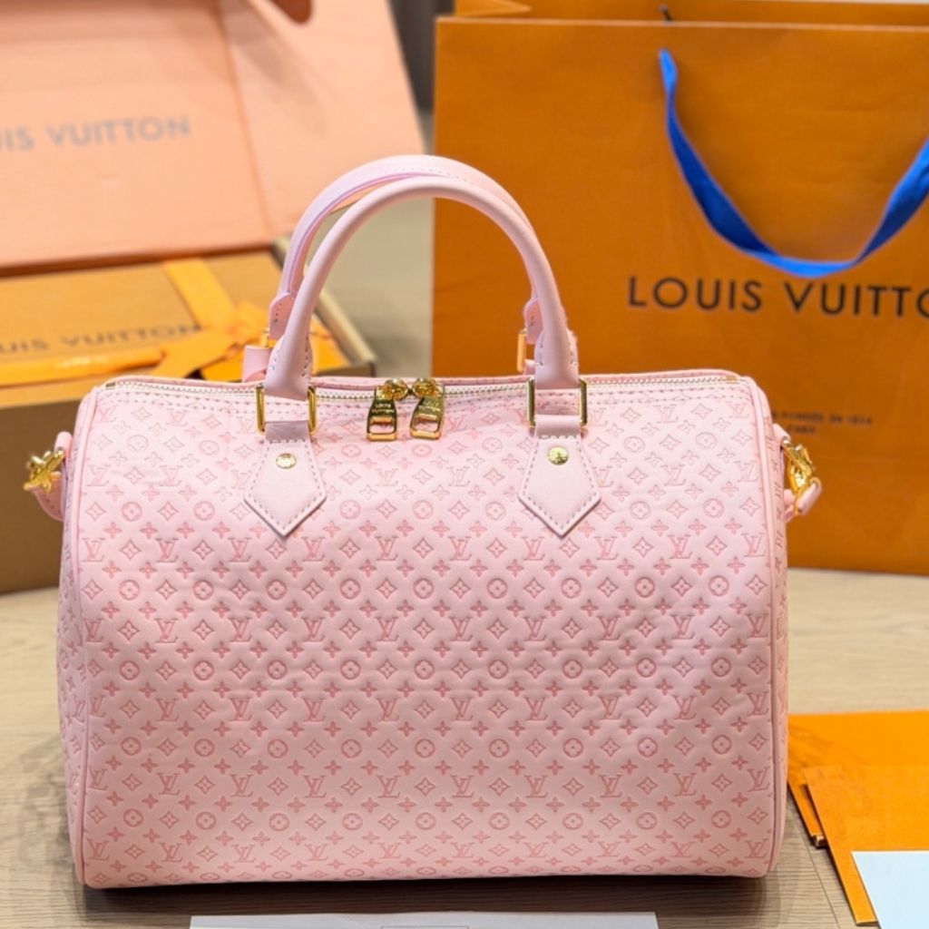 Louis Vuitton Speedy Soft 30 Pink 30Cm M29414 - Image 6