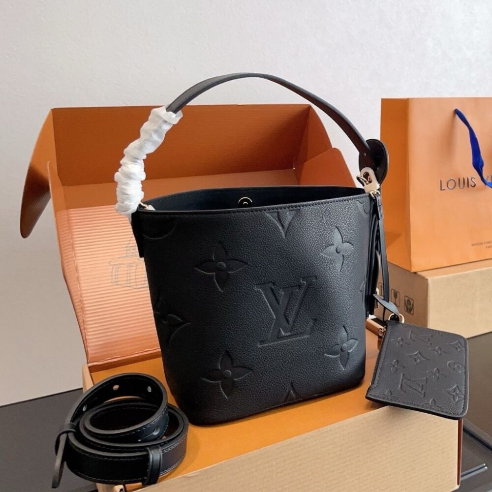 Alternative view of Louis Vuitton All In BB Black Monogram Empreinte Leather 16Cm M13480