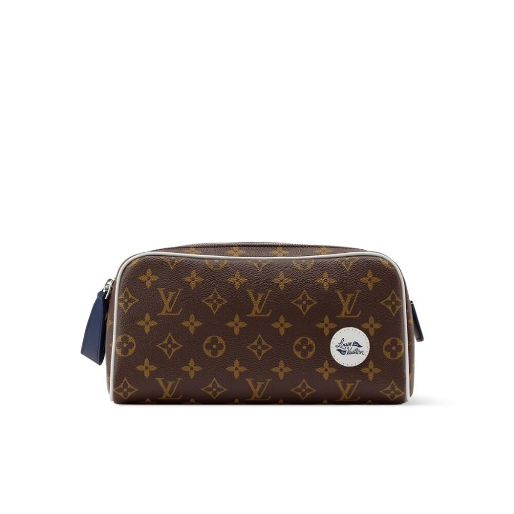 Louis Vuitton Goft Mini Dopp Kit Monogram Dark Brown 27cm M28371