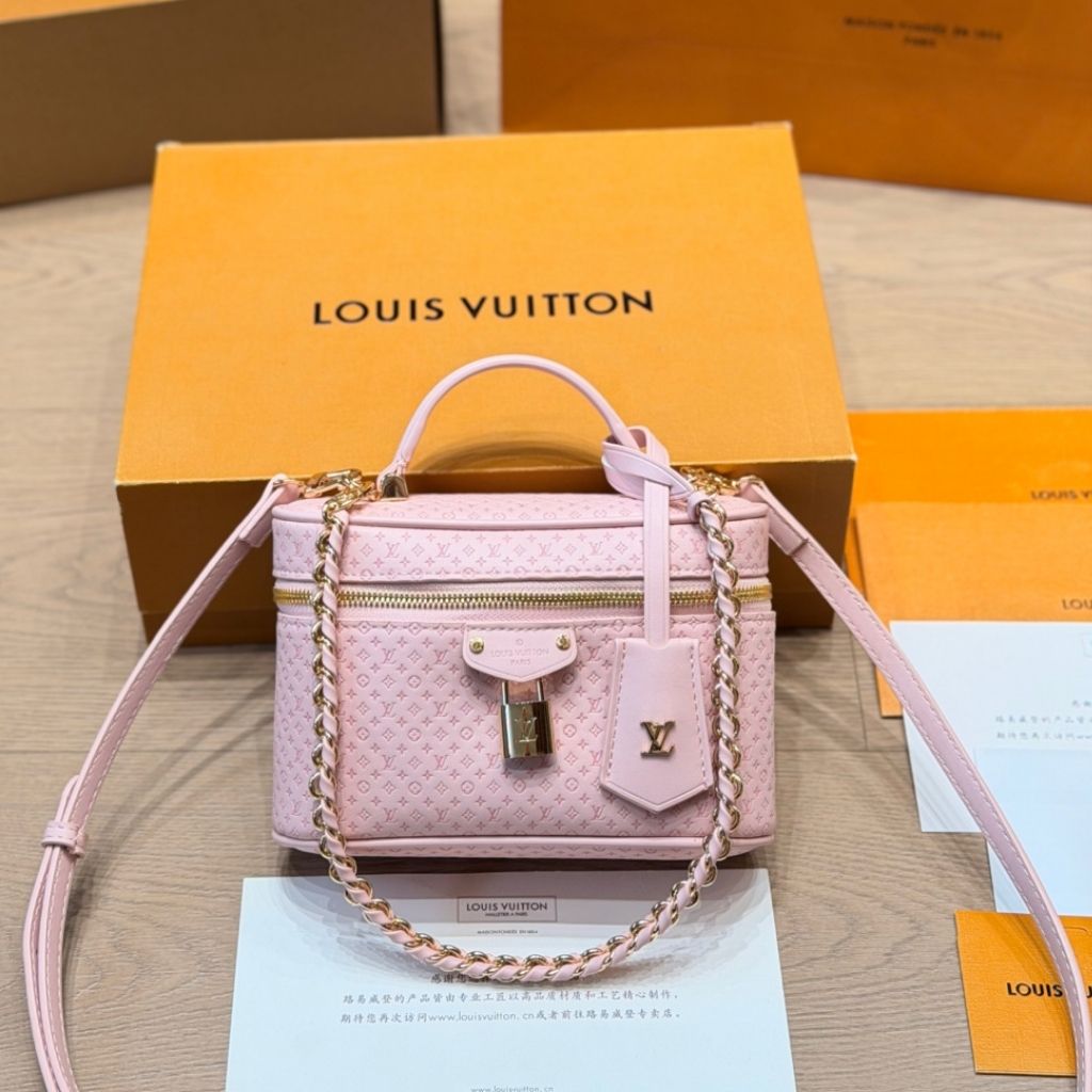 Louis Vuitton Vanity Chain Pouch Pink 19Cm M29344 - Image 3