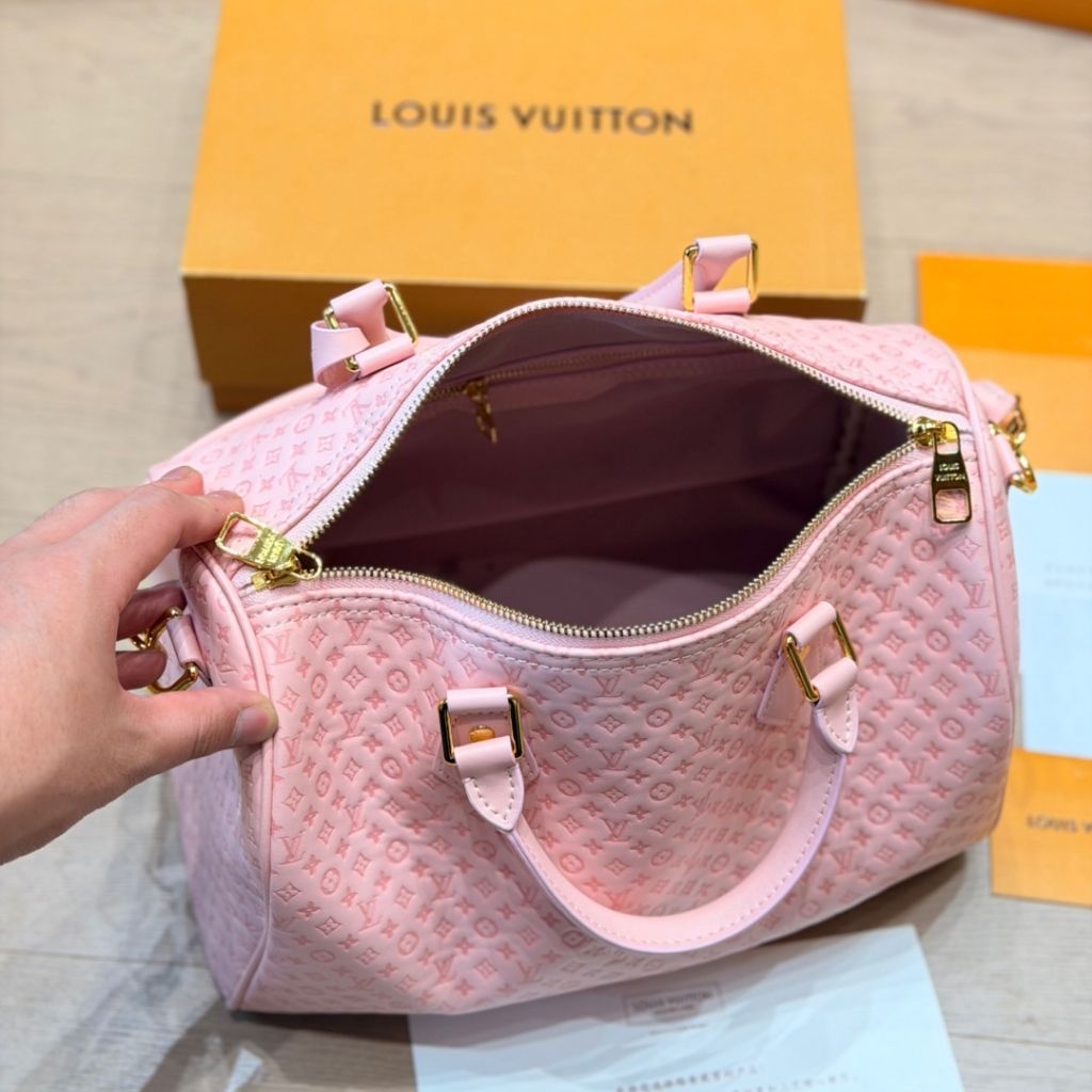Louis Vuitton Speedy Soft 30 Pink 30Cm M29414 - Image 7