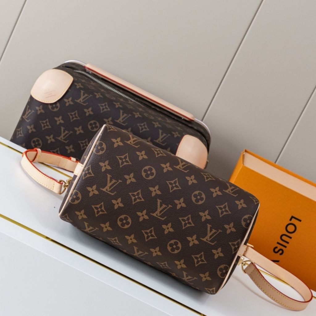 Louis Vuitton Speedy Bandouliere 25 Brown 25Cm M46977 - Image 4