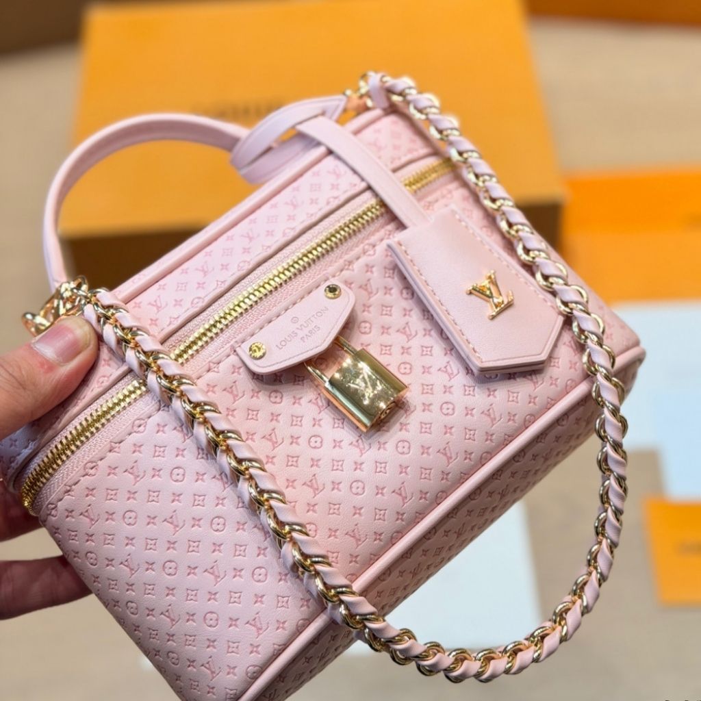 Louis Vuitton Vanity Chain Pouch Pink 19Cm M29344 - Image 4