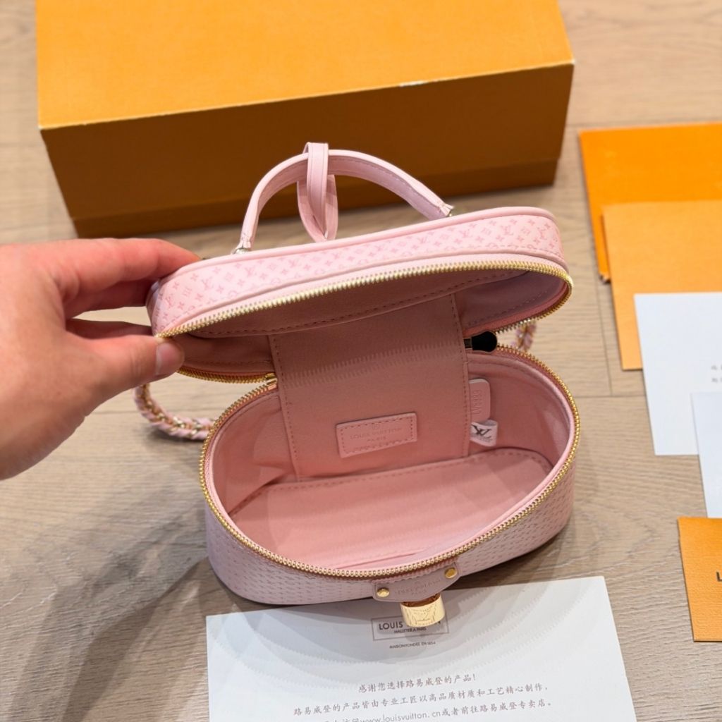 Louis Vuitton Vanity Chain Pouch Pink 19Cm M29344 - Image 6