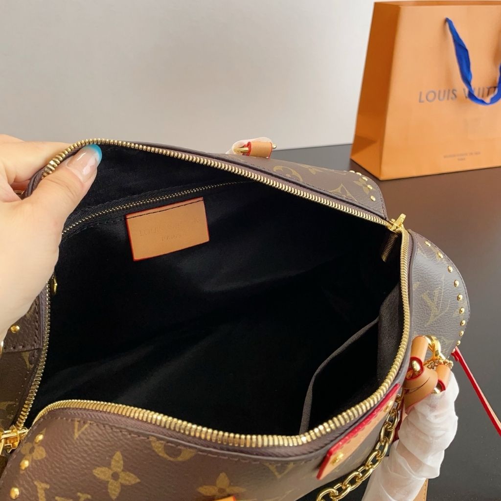 Louis Vuitton Speedy Trunk 30 Brown Monogram 30Cm M28102 - Image 7