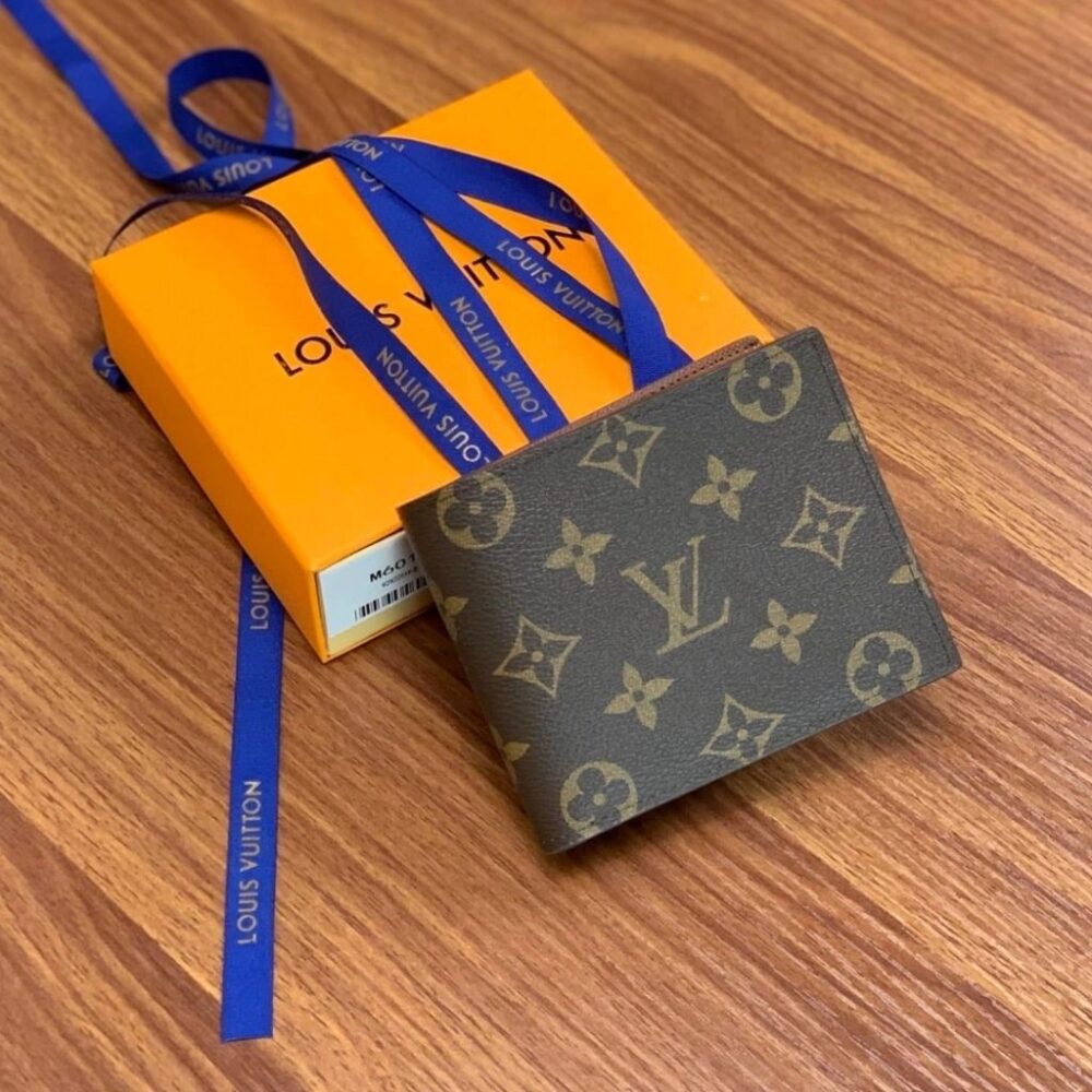 Alternative view of Louis Vuitton Amerigo Wallet Monogram Canvas In Brown 11Cm N60053