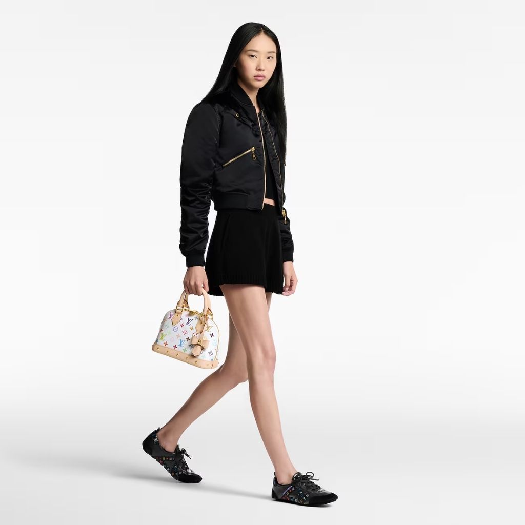 Louis Vuitton x Takashi Murakami LV Sneakerina Black 1AJJTV - Image 7